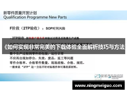 《如何实现非常完美的下载体验全面解析技巧与方法》